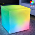 Blank 16" Big LED Cube Light Furniture - End Table & Stool